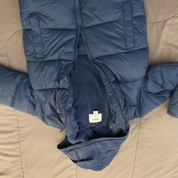 Boys Blue Old Navy Coat size 8 - Picture 2 of 3